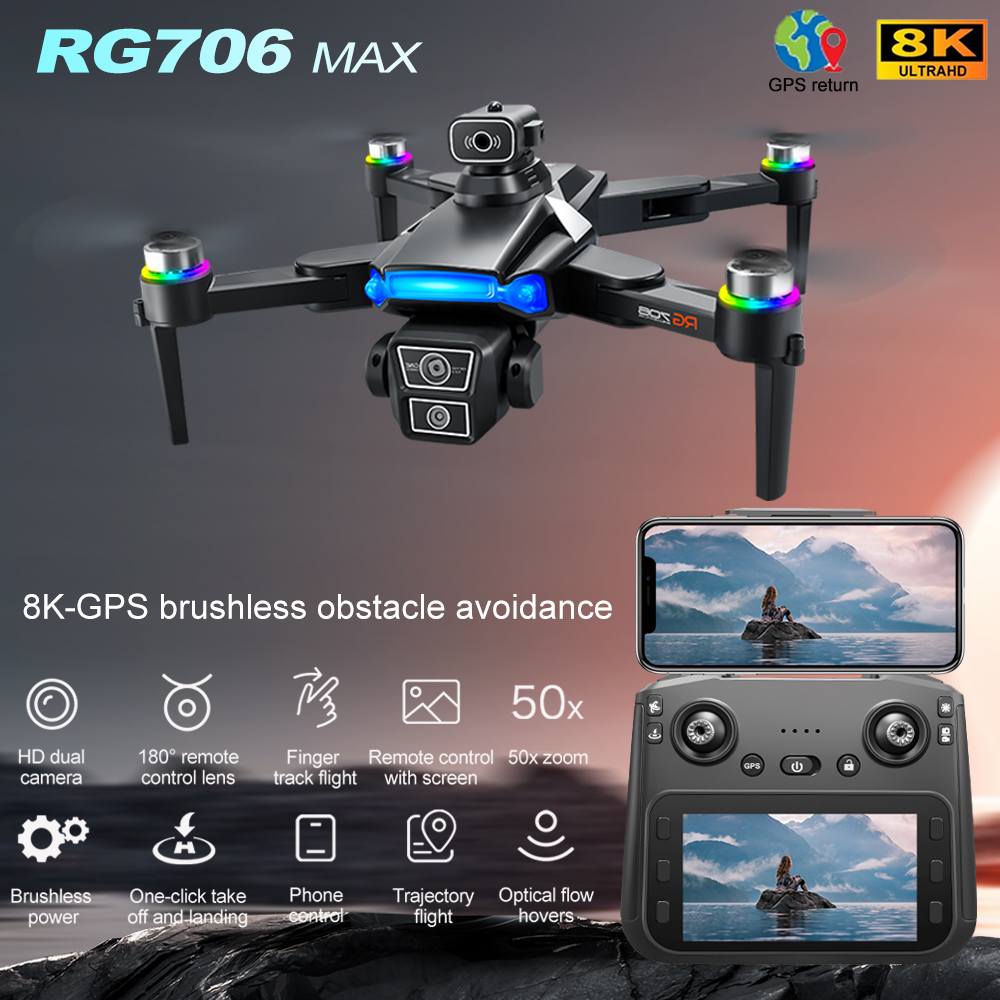 Drone Aircraft Jjrc - JJRC RG706 Max GPS Drone With