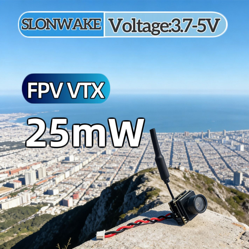 Drone Rc Camera - SLONWAKE FPV 25mW power simulation VTX