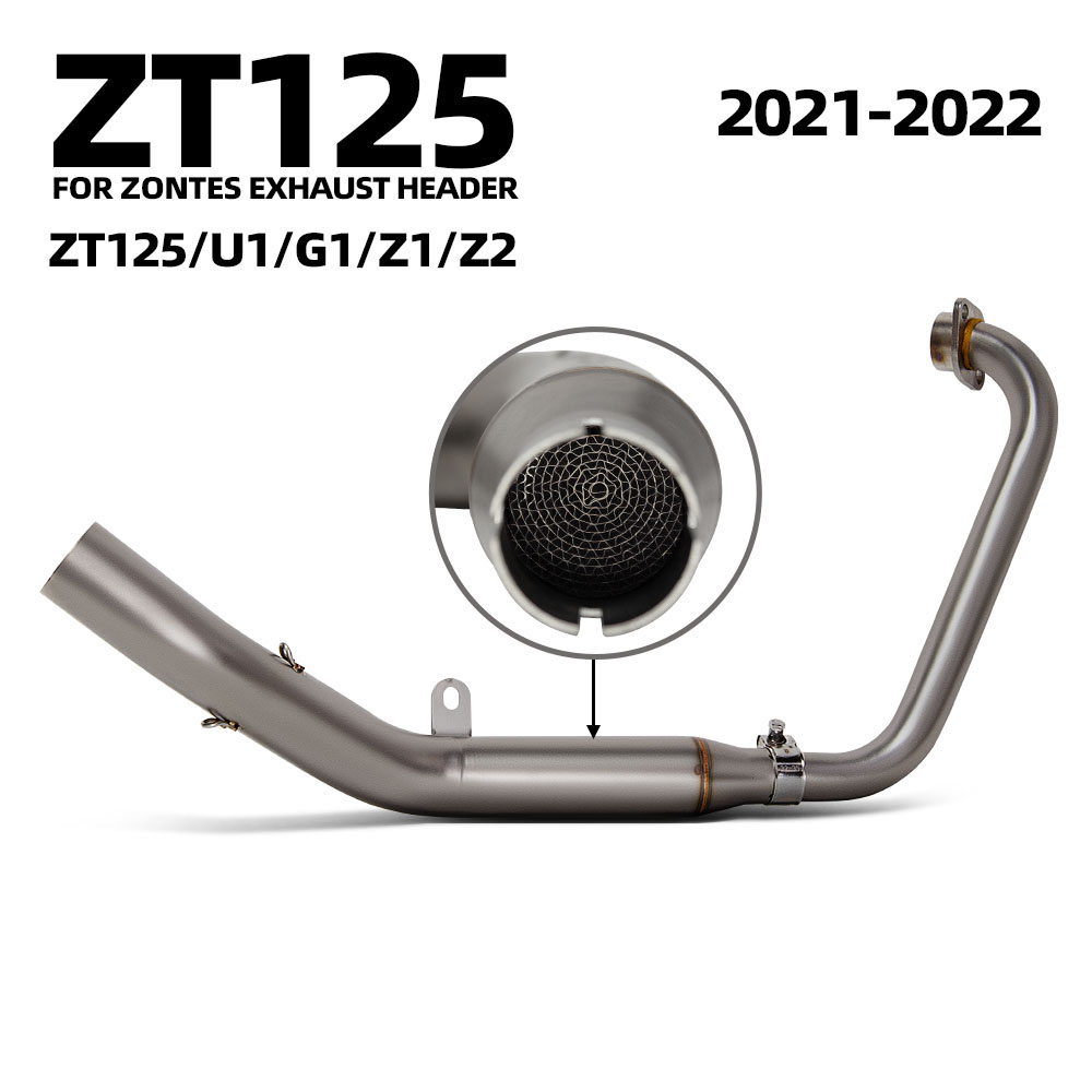 Drone Z1 - ZT125 Exhaust Manifold For Zontes ZT-125