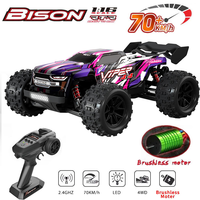 Rc Drift Car Kit - 1:16 4WD RC Car 70KM/H or