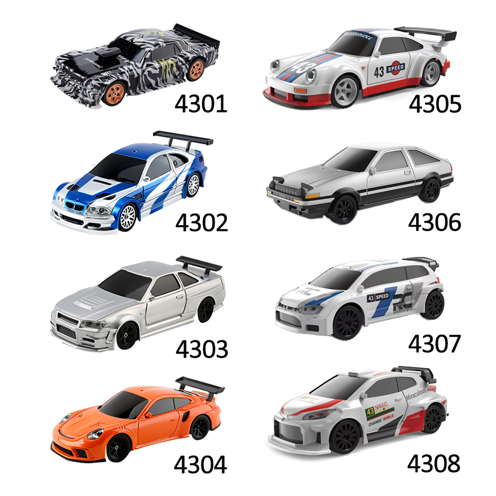 Upgraded Gyro 1/43 RC Drifting - Rc Drift Car Kit 评论和价格