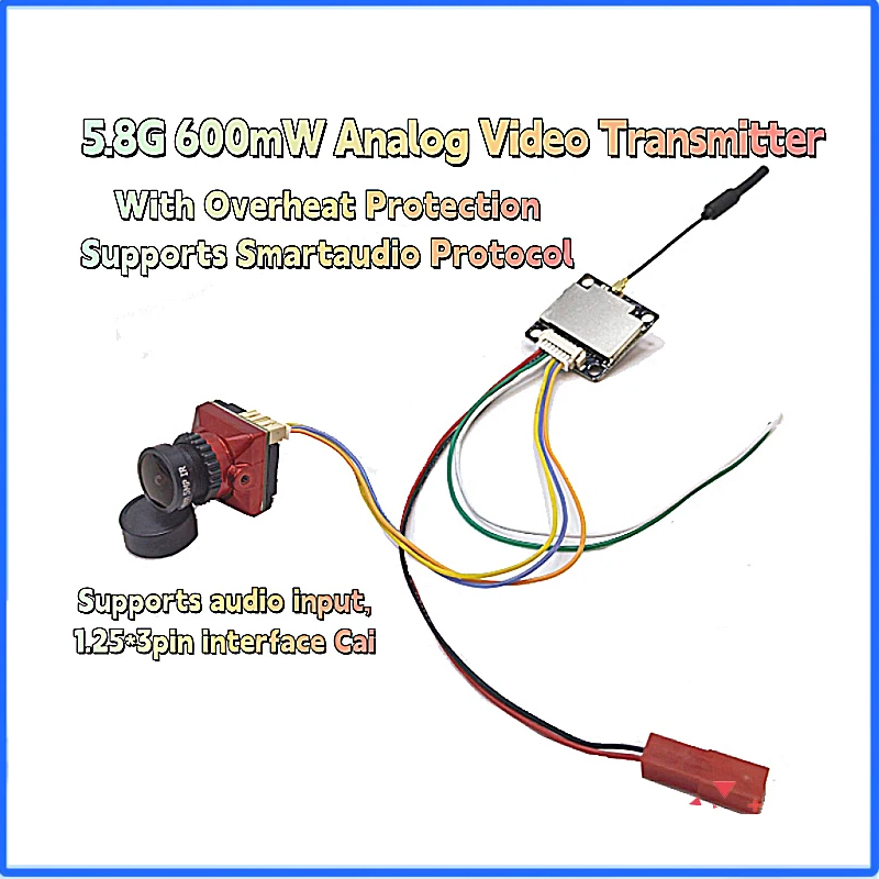 SLONWAKE FPV suit 5.8G 600mW V - Drone Rc Camera 评论和价格