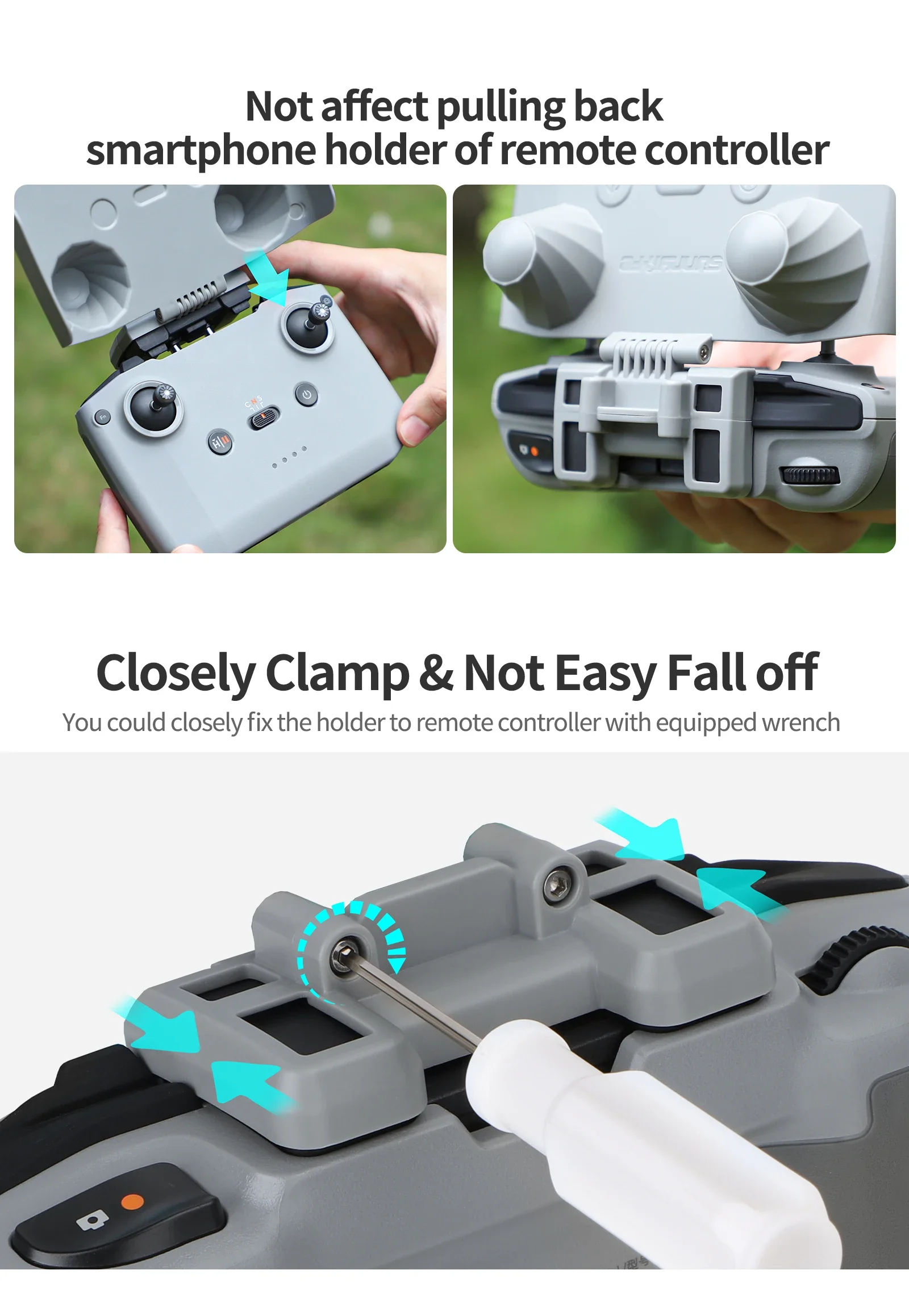 2 in 1 Controller Protector Su - Drone Dji Rc Pro 2 评论和价格