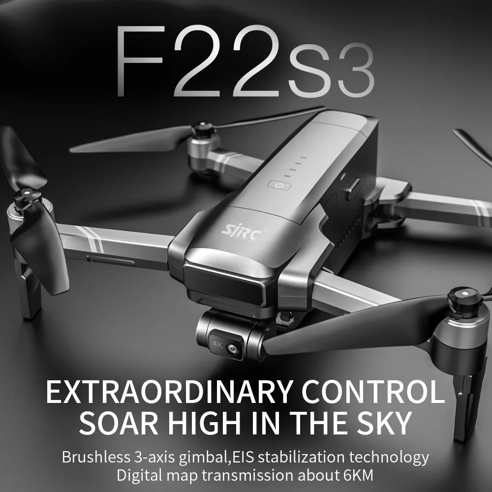 SJRC F22 S3 PRO Drone 4K HD Ca - Drone F22 Rc 评论和价格