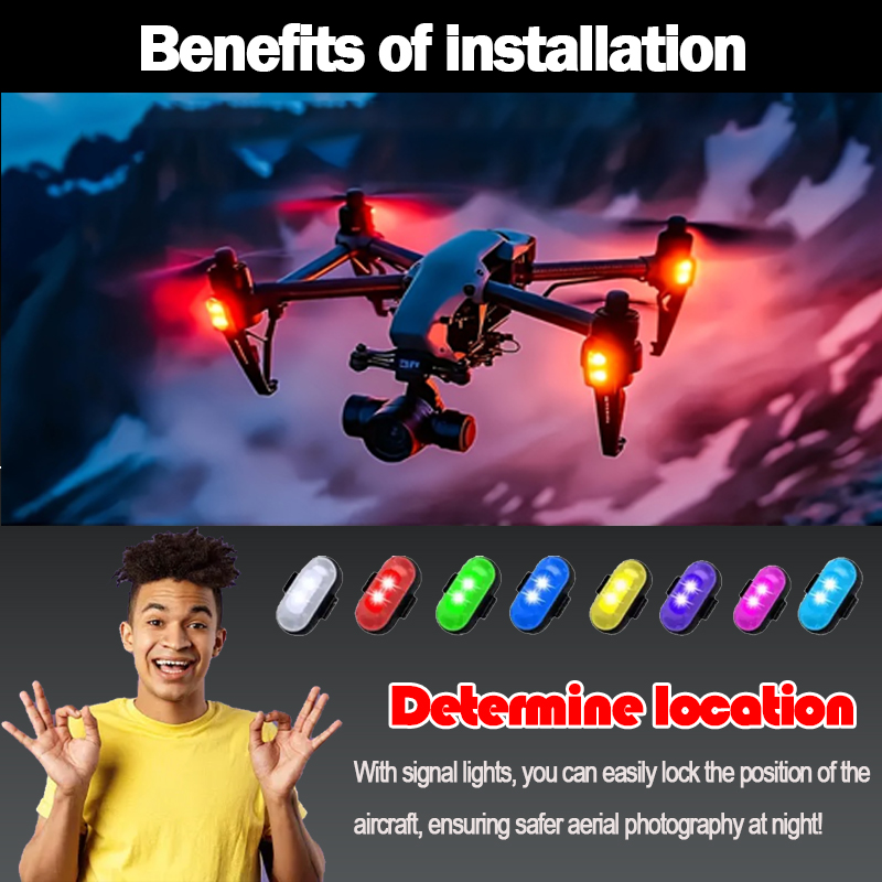 1-10PCS Motorcycle LED Aircraf - Drone Aircraft Jjrc 评论和价格