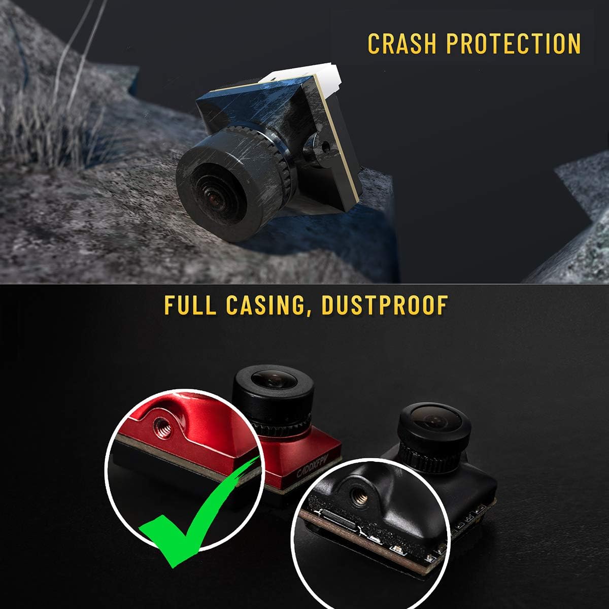CADDX Micro FPV Camera Ratel 2 - Drone Rc Camera 评论和价格