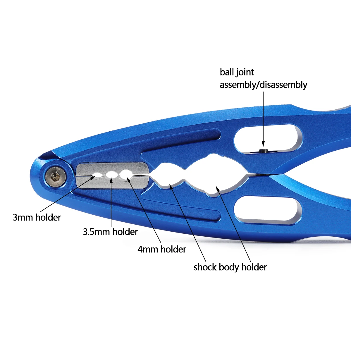 Aluminum CNC Pliers Pivot Ball - Drone Rc Holder 评论和价格