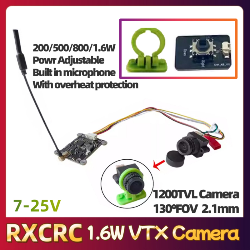 RXCRC 5.8G Module 48CH 1.6W VT - Drone Rc Camera 评论和价格