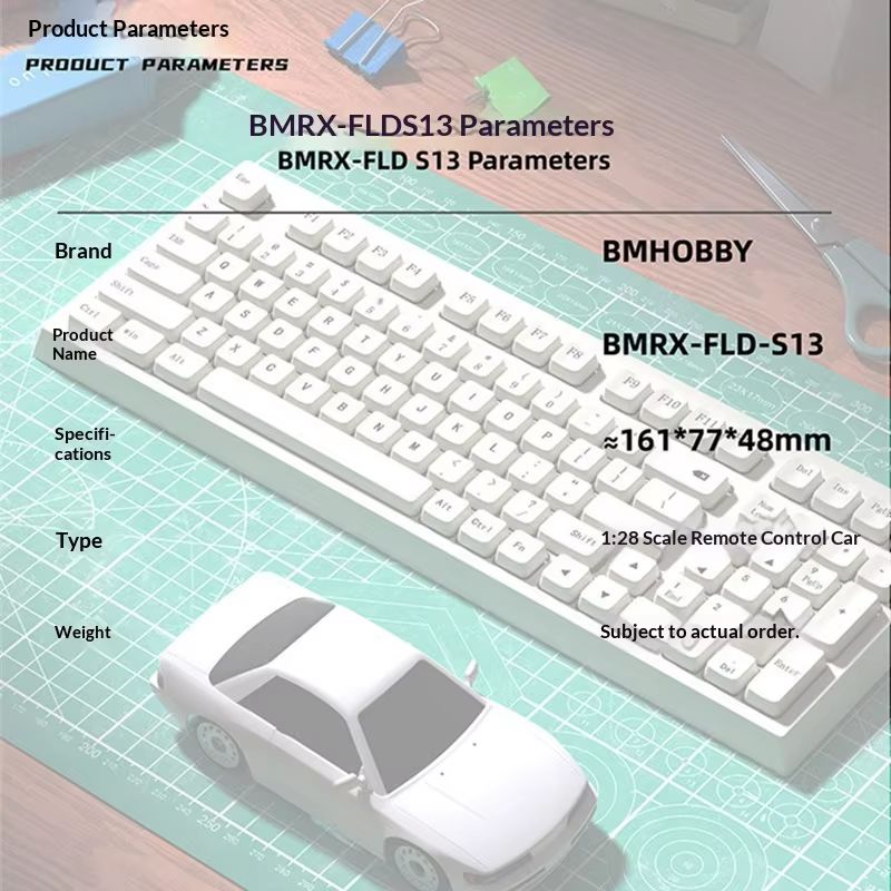 1/28 BMHOBBY BMRX FLD S13 Mini - Rc Drift Car Kit 评论和价格
