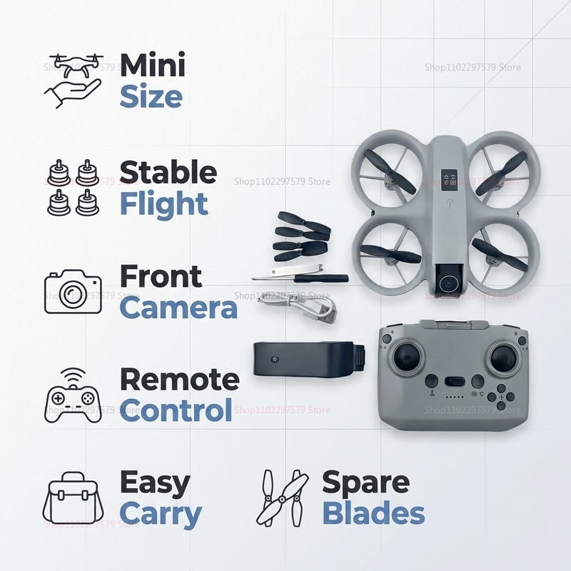 Mini Drone with 8K HD Camera F - Drone Vera Rc 评论和价格