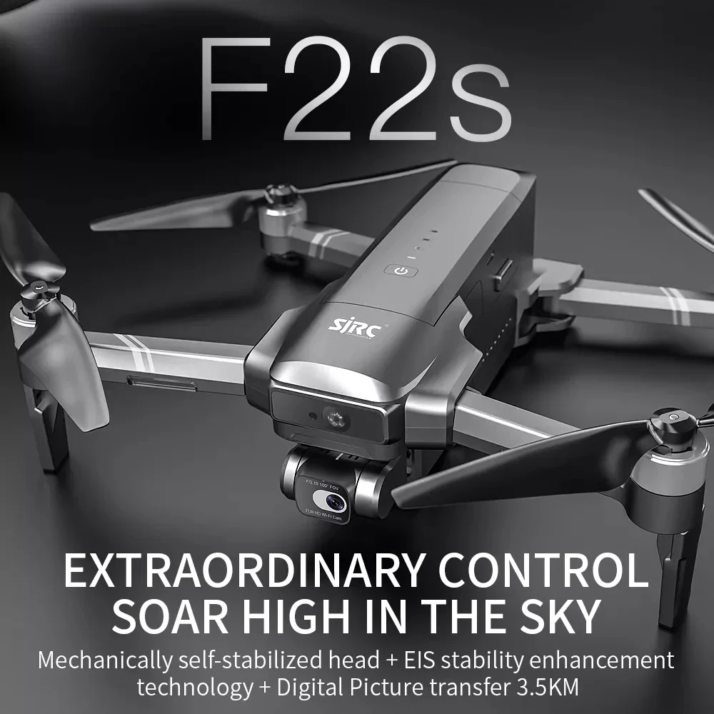 IN Stock SJRC F22 / F22S 4K Pr - Drone F22 Rc 评论和价格