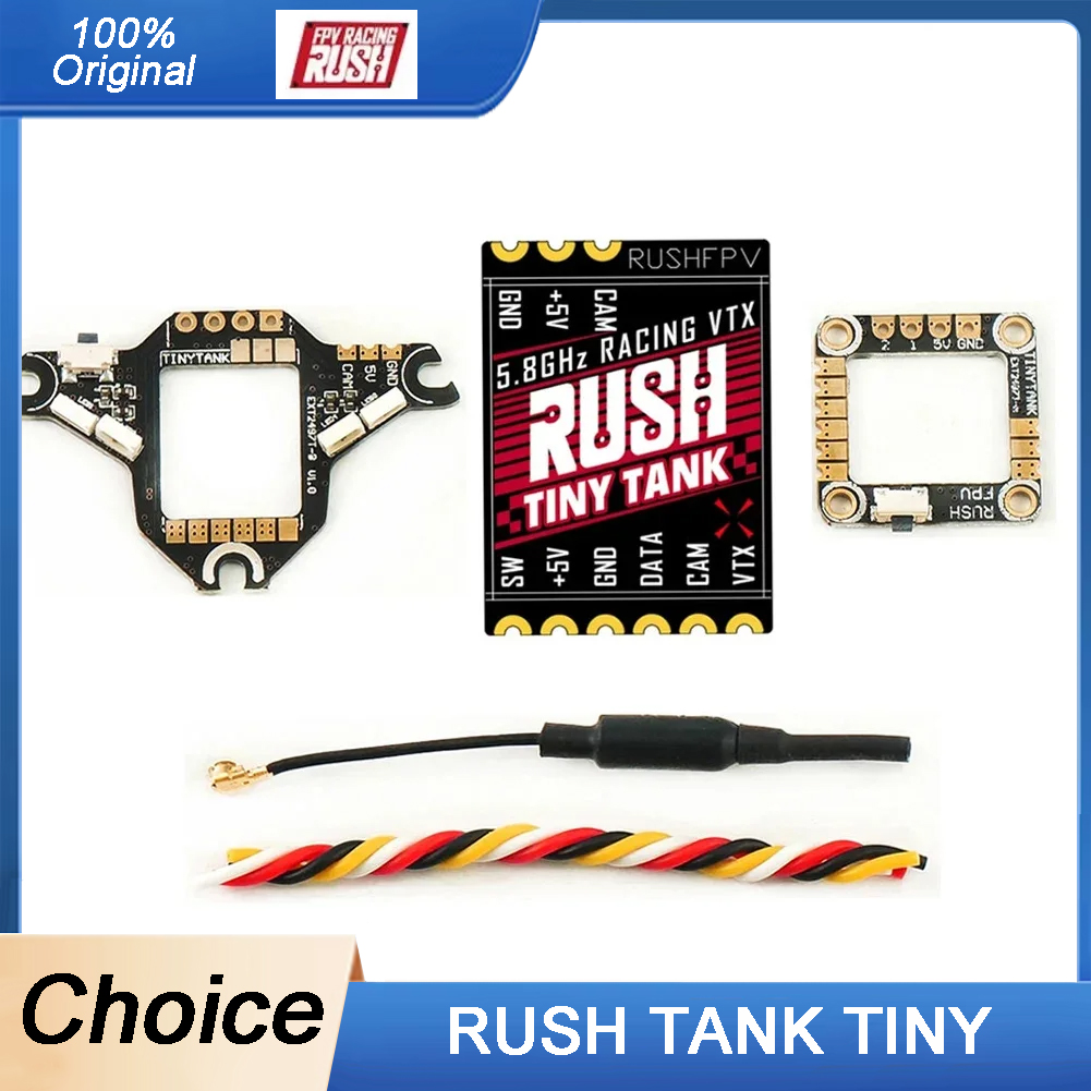 RUSHFPV Tiny Tank VTX 5.8GHz 3 - Analog Fpv Transmitter 评论和价格