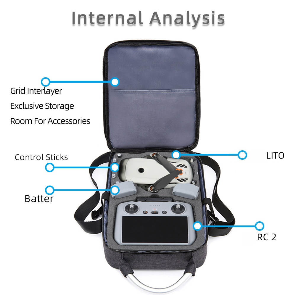 For DJI Lito X1 Organizer Bag  - Drone X1 Rc 评论和价格