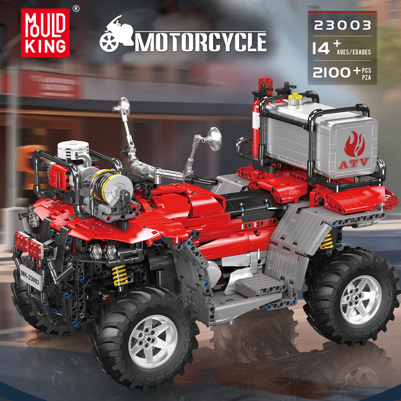 Mould King 23003 Technical Car - Drone Vera Rc 评论和价格