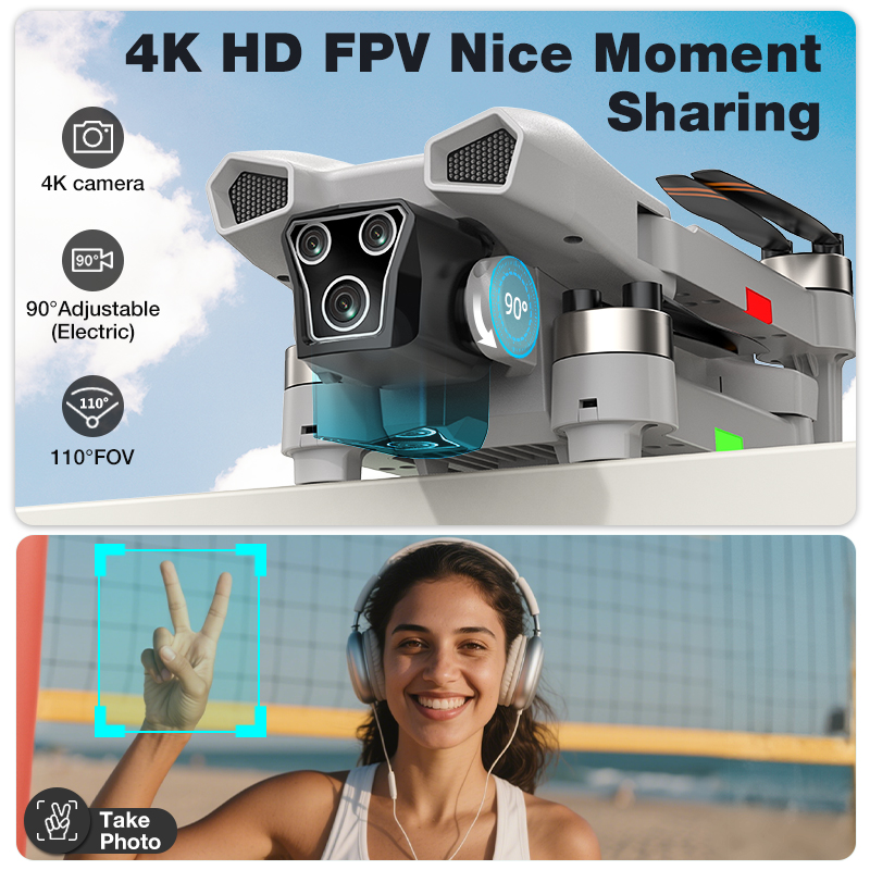 NEW Hot L017 Pro Drone Brushle - Drone Vera Rc 评论和价格