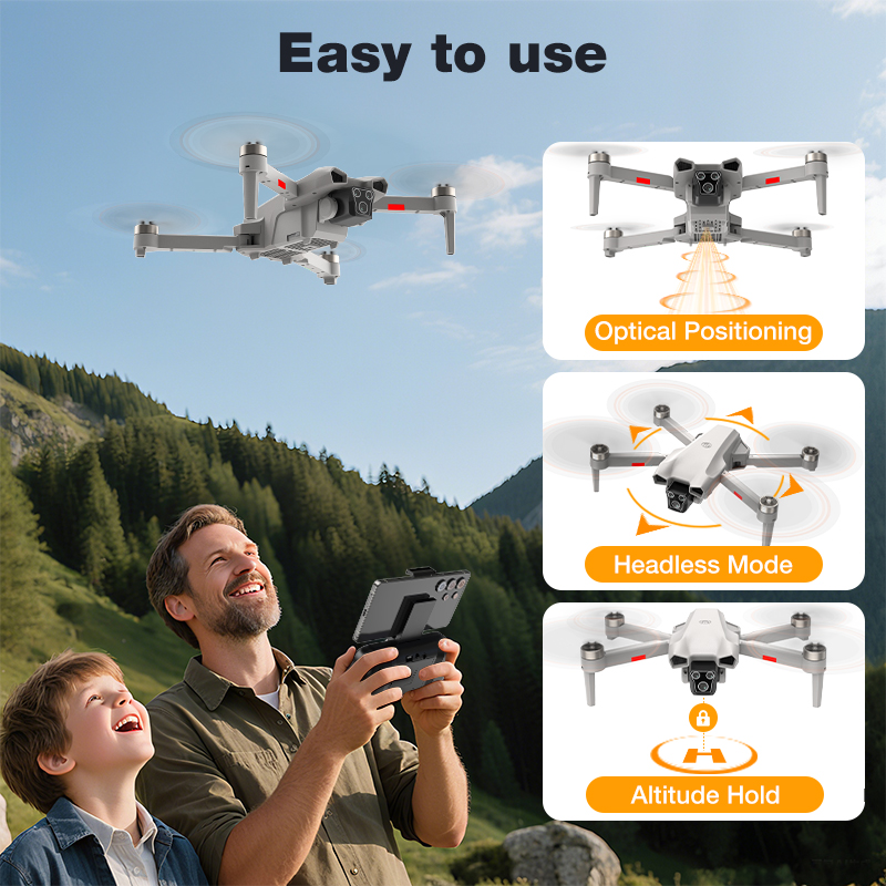 NEW Hot L017 Pro Drone Brushle - Drone Vera Rc 评论和价格