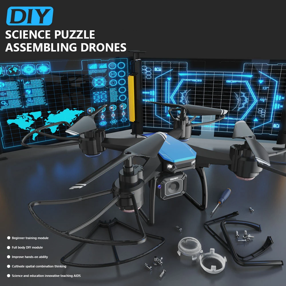 JJRC H108 Children DIY Assembl - Drone Aircraft Jjrc 评论和价格