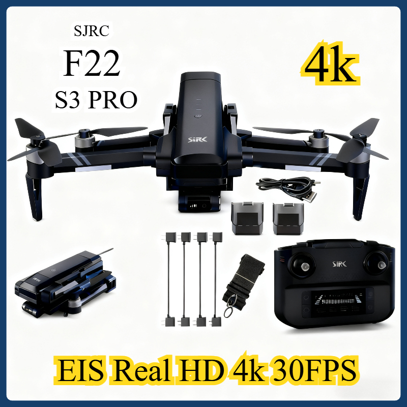 SJRC F22 S3 PRO Drone 4K Profe - Drone F22 Rc 评论和价格